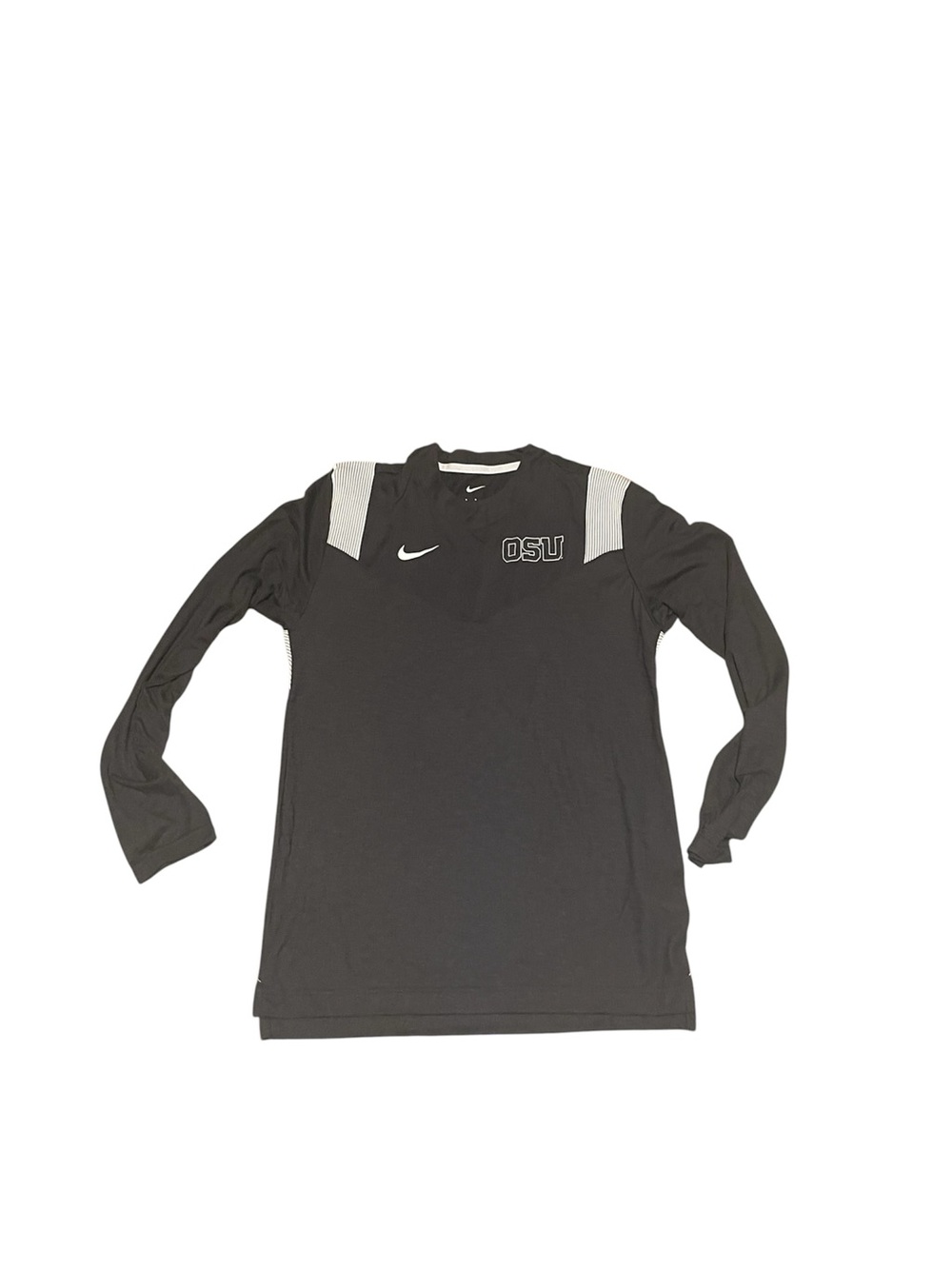 Nike OSU Men’s Long Sleeve Performance Top - Black/White